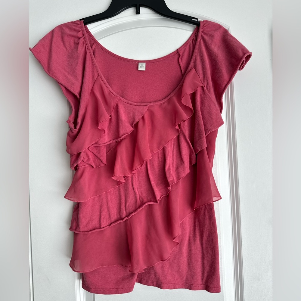 Lauren Conrad pink blouse